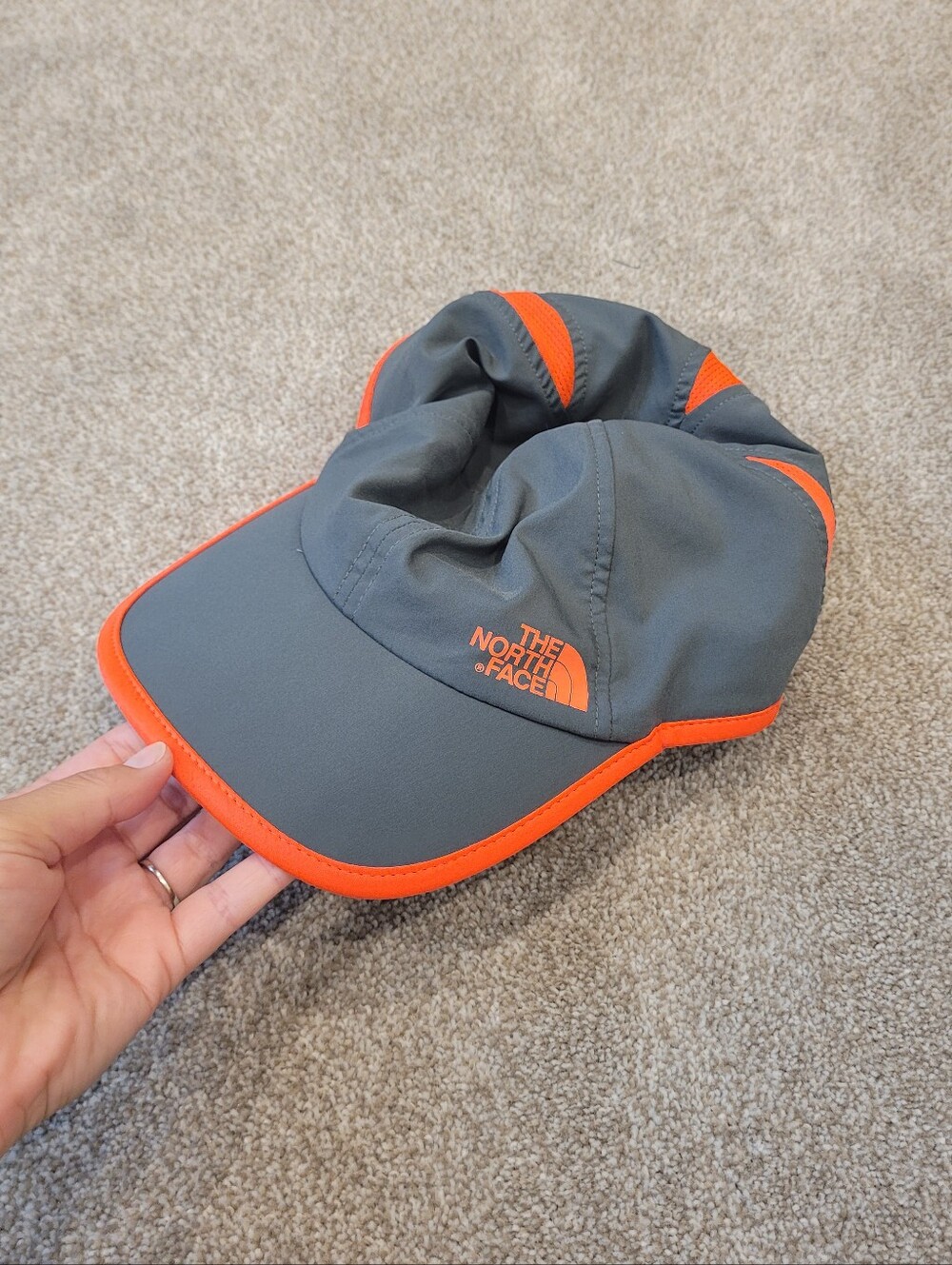 The North Face Adult Unisex Grey Performance Cap